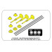Set of aerials R-113 for Russian Tanks like: T-54; T-55 and other AVF 1/35 ABER R-43