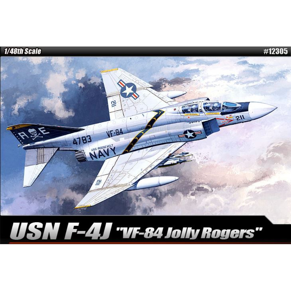 USN F-4J "VF-84 Jolly Rogers"  1/48  Academy 12305