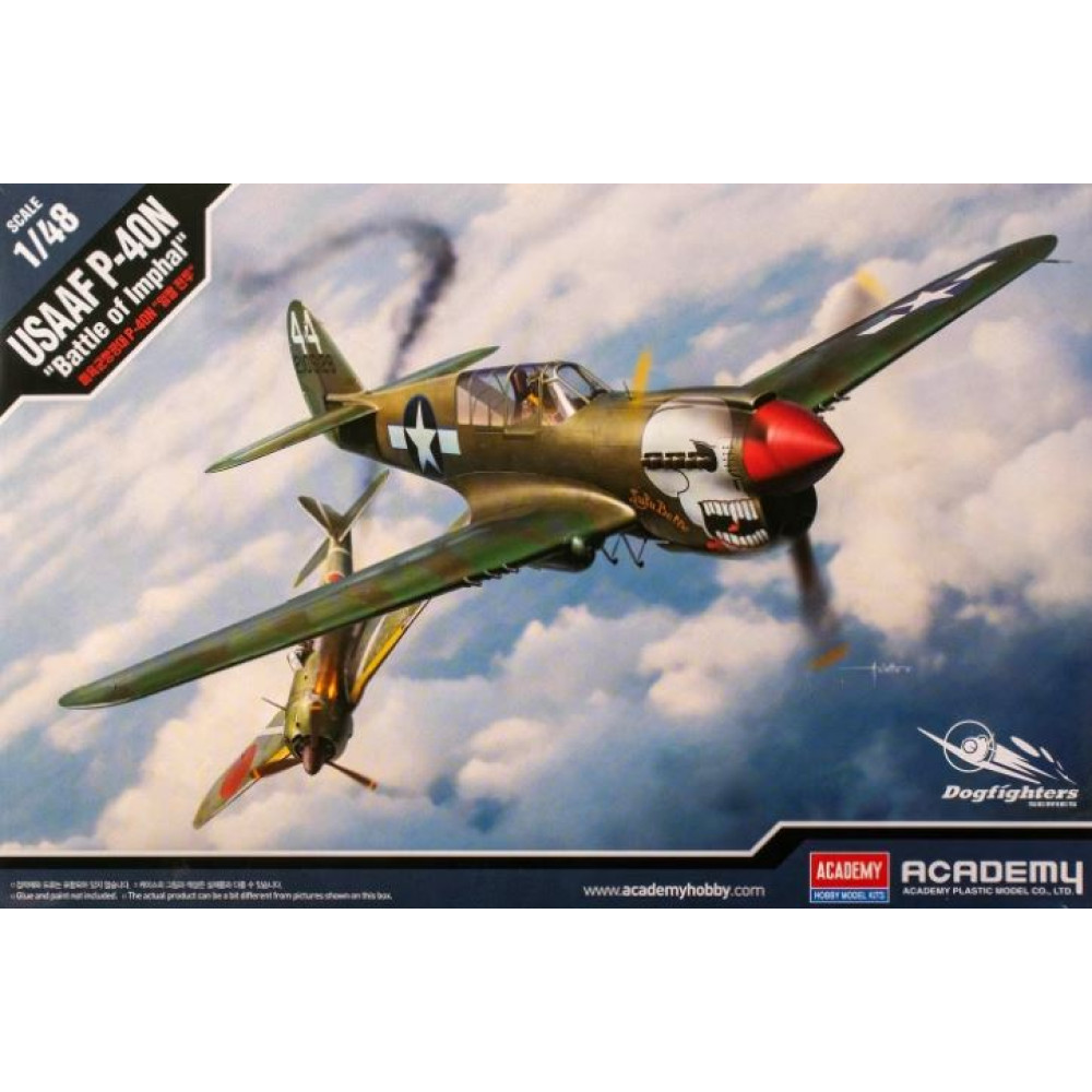 USAAF P-40N Kittyhawk 1/48 Academy 12341