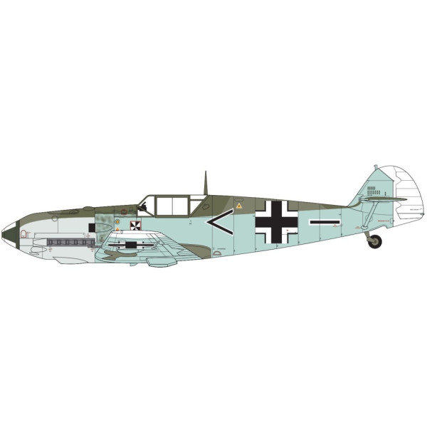 Messerschmitt Bf-109E-3 / E-4 німецький винищувач 1/48 Airfix 05120a