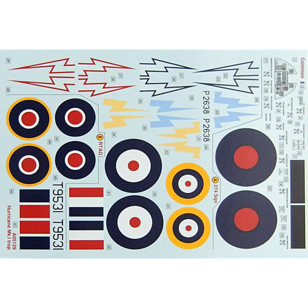 Hawker Hurricane Mk. I Tropical  1/48 Airfix   05129