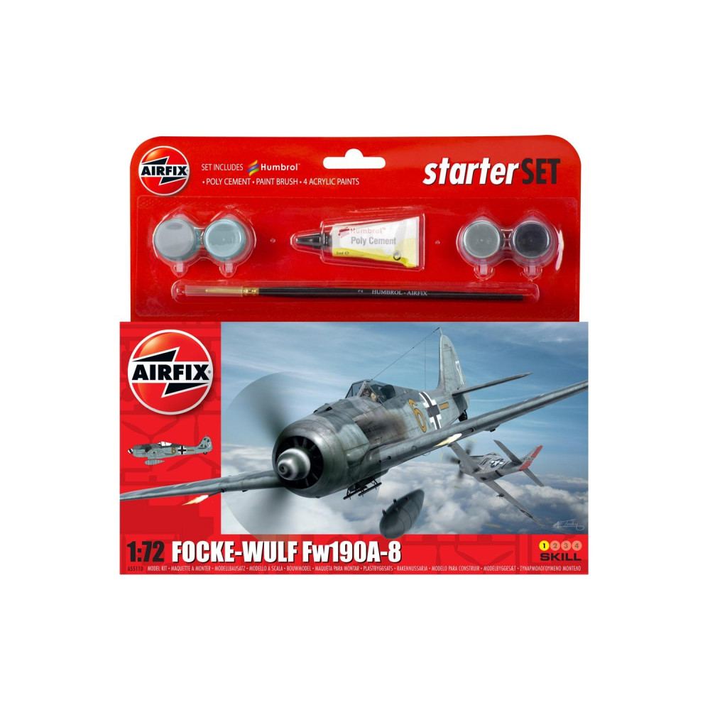 Focke-Wulf FW-190A-8  1/72 Airfix   55110