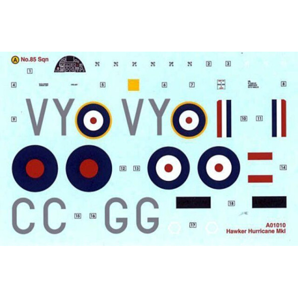 Hawker Hurricane Mk.I  1/72 Airfix  55111