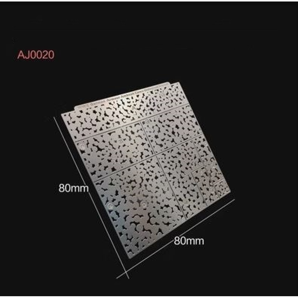 Camouflage stencil - leaves Alexen Models AJ0020