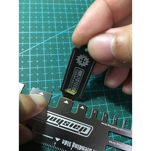 Gundam Military Photo-Etch Bending Tool Alexen Models AJ0086
