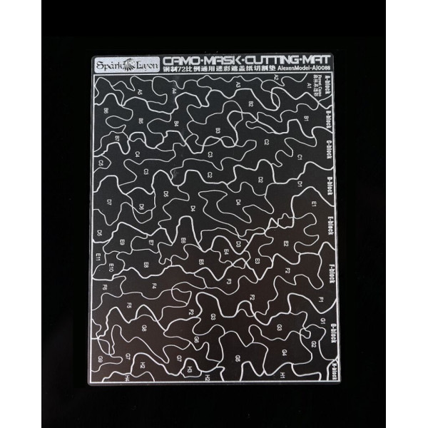 Military Camouflage Cutting Mat 1/72 Alexen Models  AJ0088