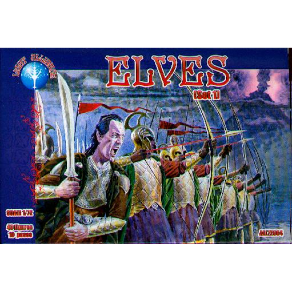 Elves set1  1/72 Alliance 72004