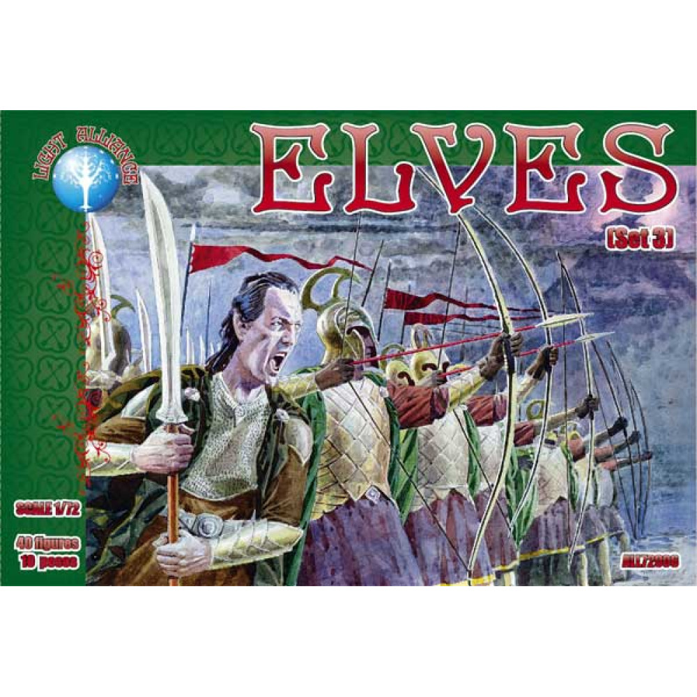 Elves. Set 3 (40 figures) 1/72 Alliance 72006