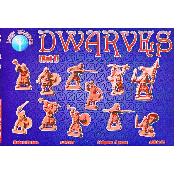 Dwarves set 1  1/72 Alliance 72007