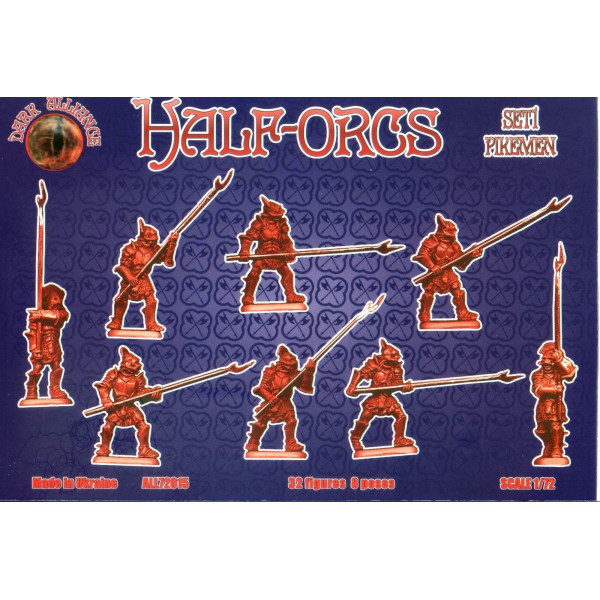 Half-orcs set1 1/72 Alliance 72015