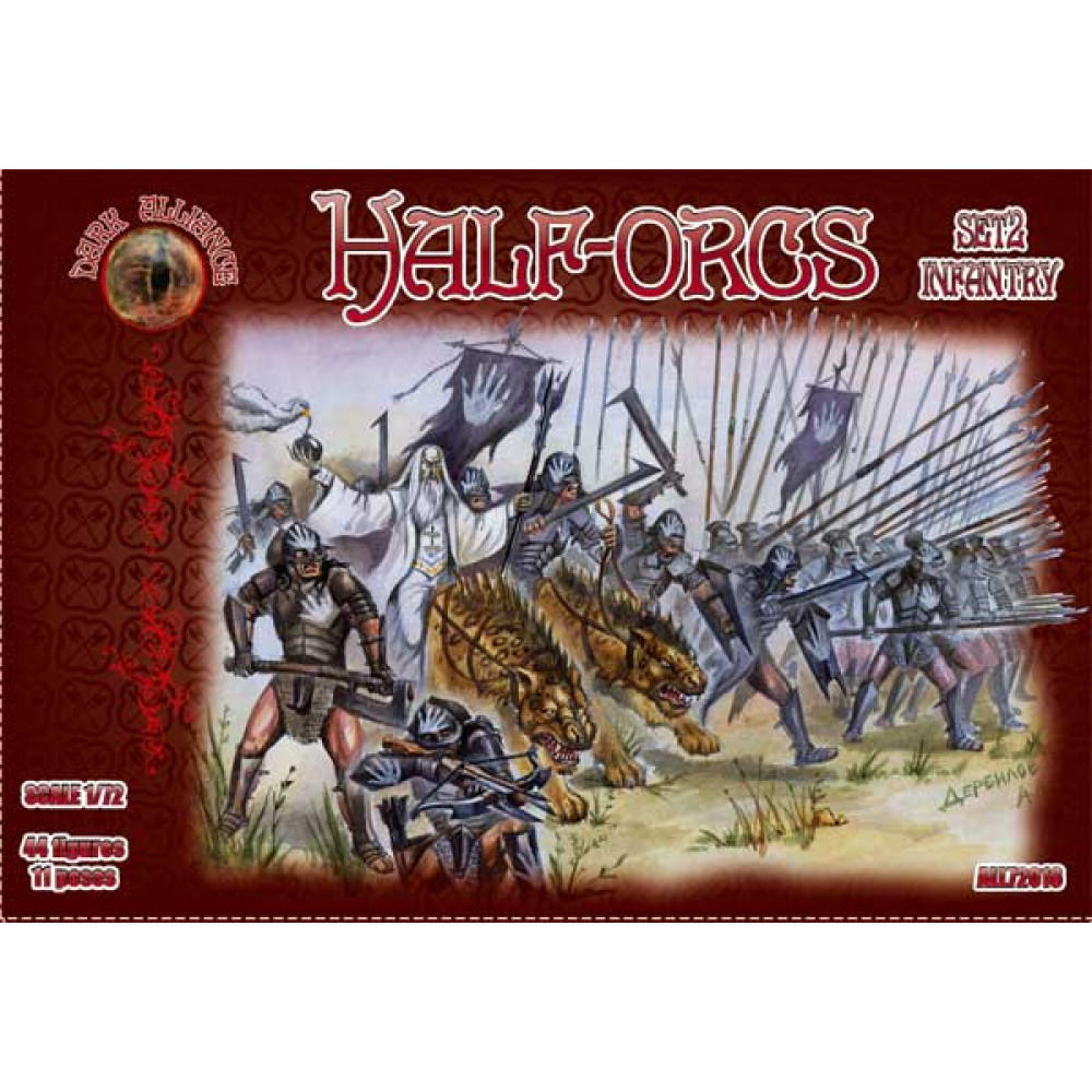 Half-orcs set2 1/72 Alliance 72016