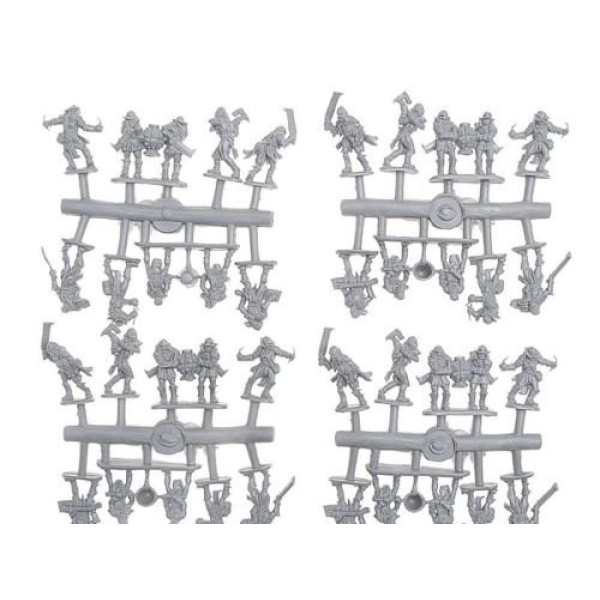 Half-orcs set3 1/72 Alliance 72017