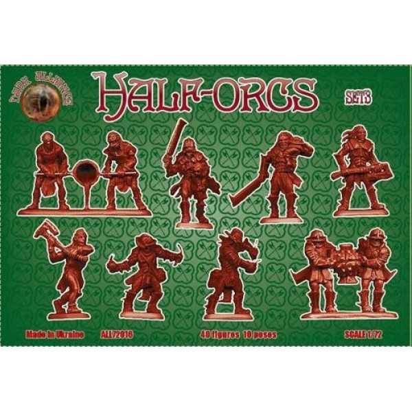 Half-orcs set3 1/72 Alliance 72017