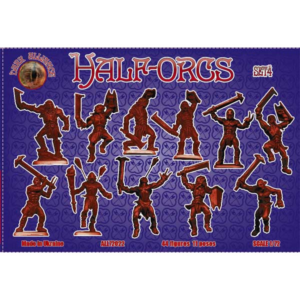 Half-orcs set4 1/72 Alliance 72022