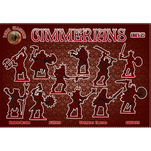 Cimmerians set2 1/72 Alliance 72028