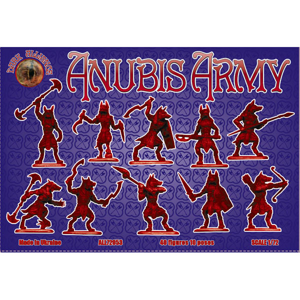 Anubis army (40 figures, 10 poses) 1/72 Alliance 72053