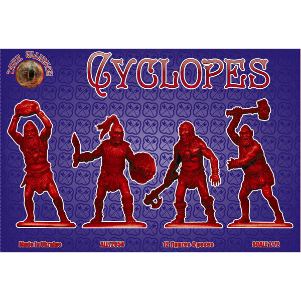 Cyclopes (12 figures, 4 poses) 1/72 Alliance 72054