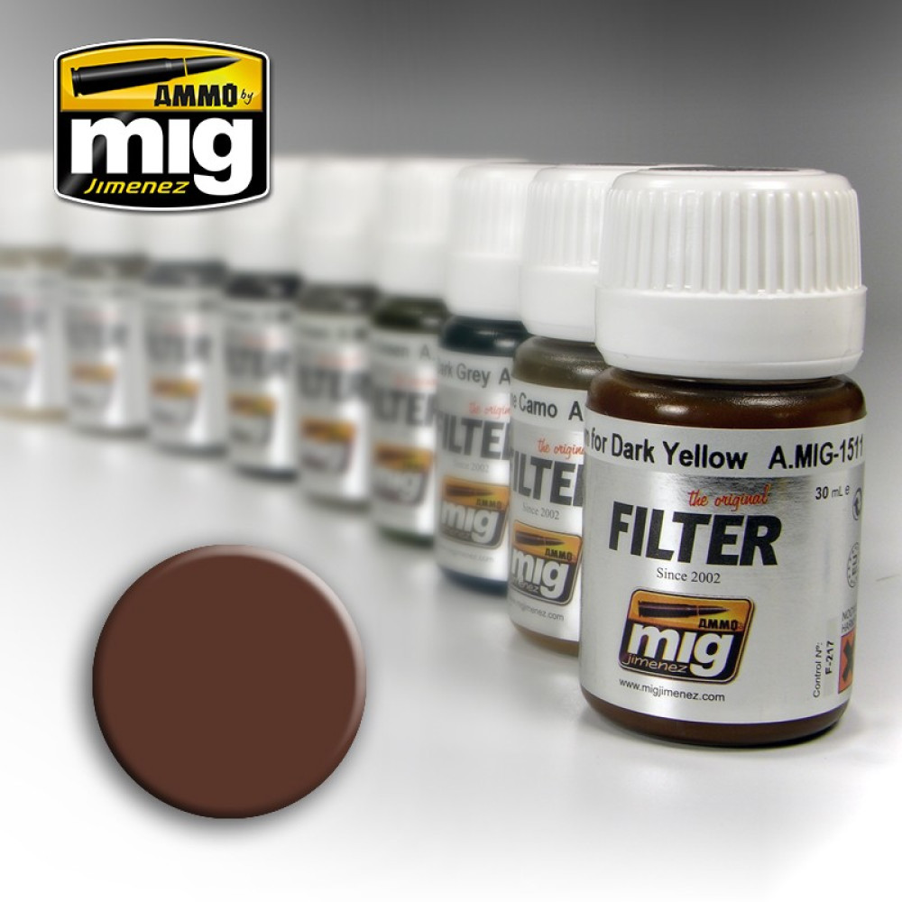 Brown for white 30ml Ammo Mig 1500