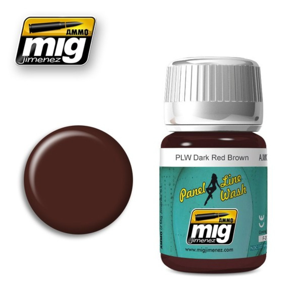 PLW Dark Red Brown Ammo Mig 1605