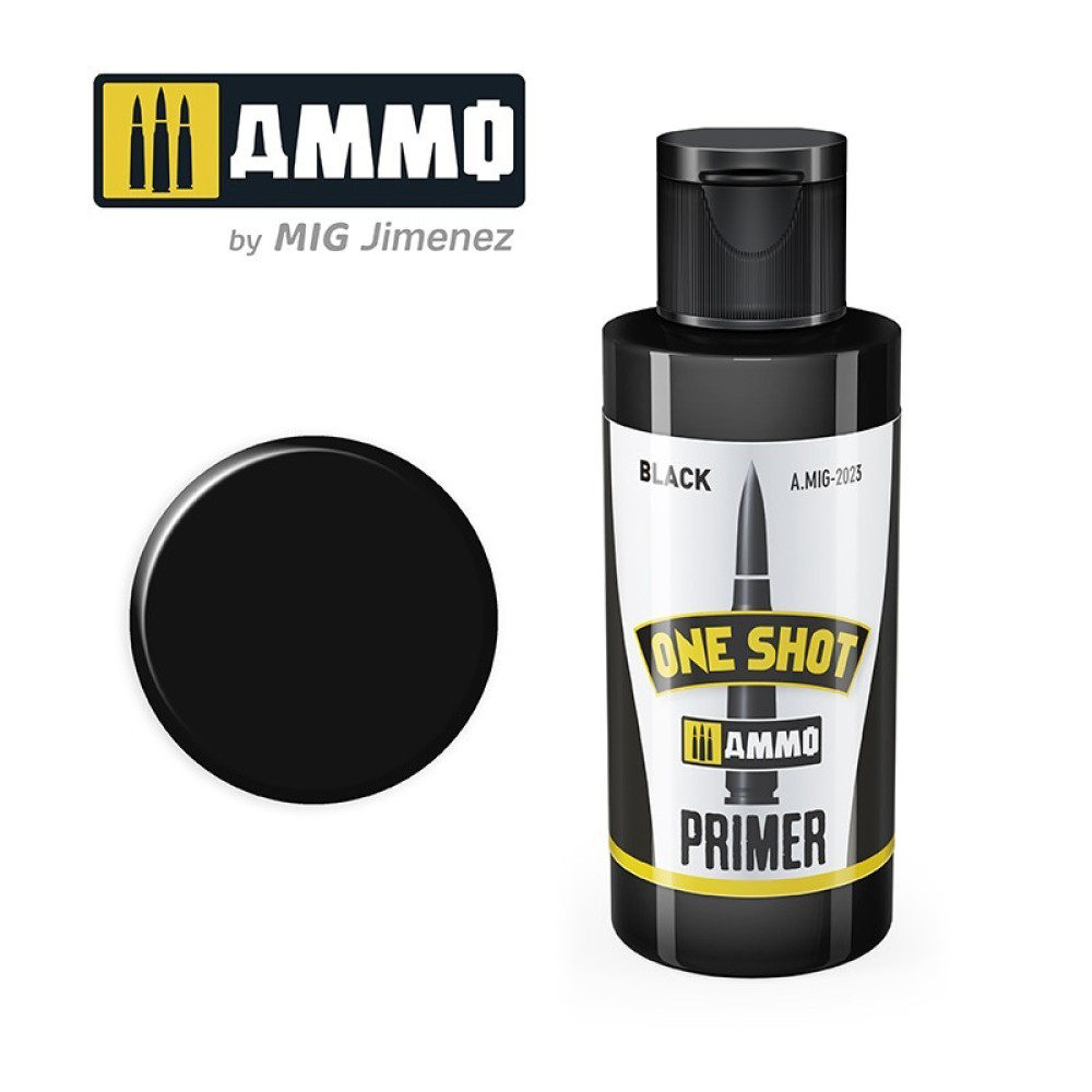 ONE SHOT PRIMER - BLACK AmmoMig 2023