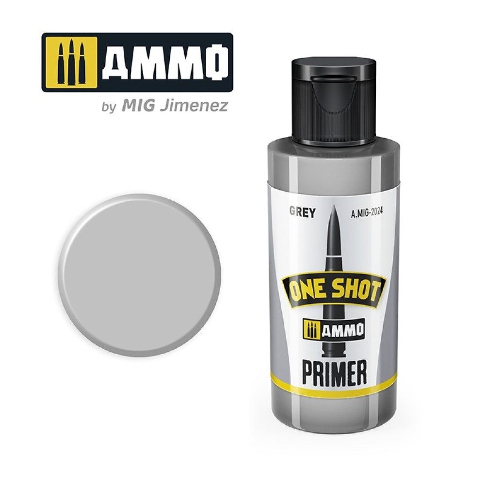 ONE SHOT PRIMER - GREY AmmoMig 2024