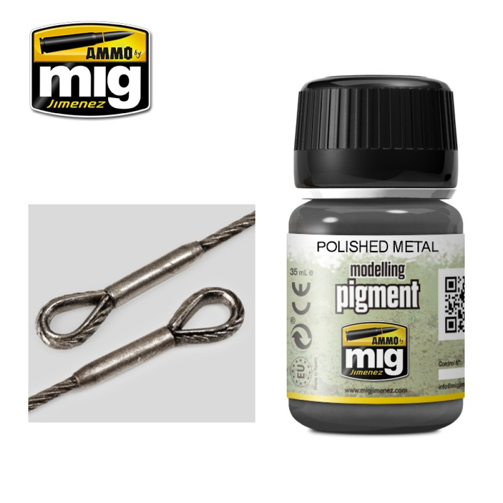 Pigment POLISHED METAL  Ammo Mig  3021