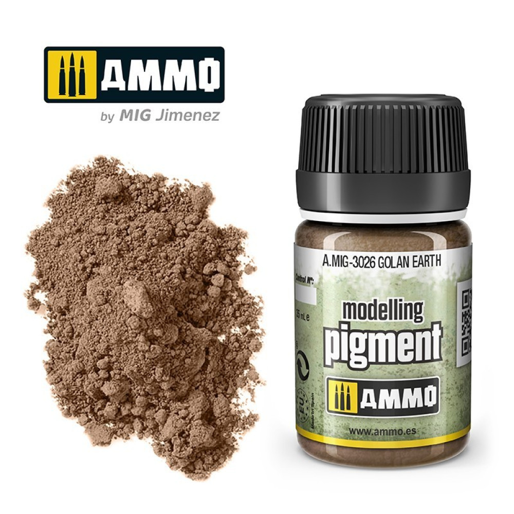 Pigment Golan Earth   Ammo Mig  3026