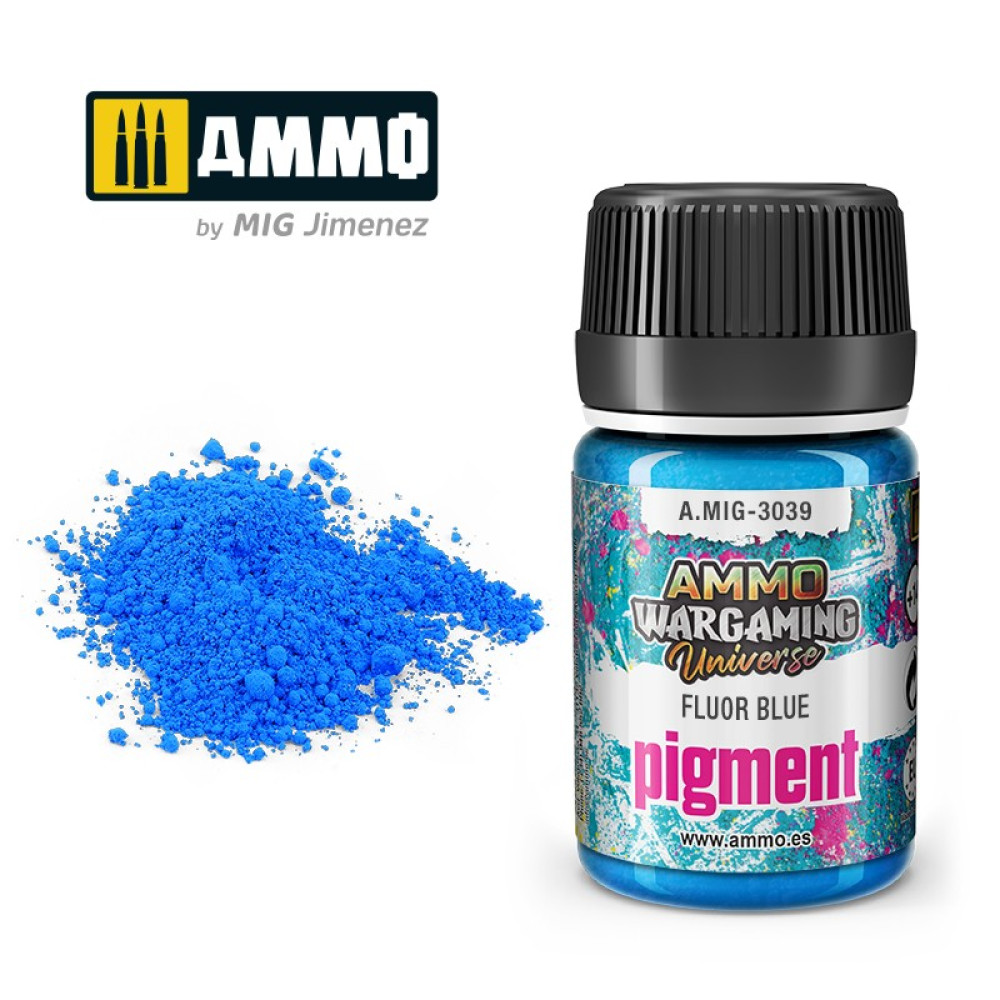 Pigment Fluor Blue   Ammo Mig  3039