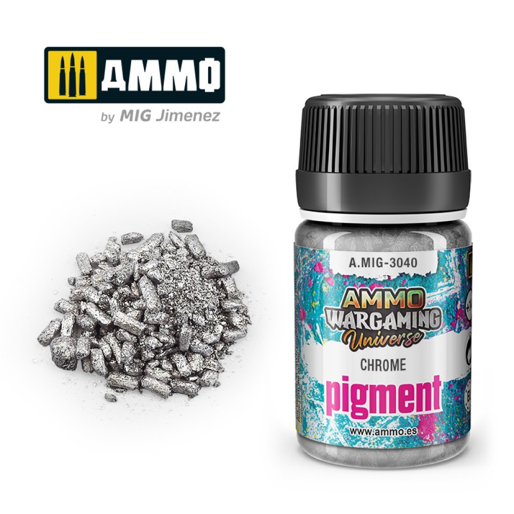 Pigment Chrome   Ammo Mig  3040