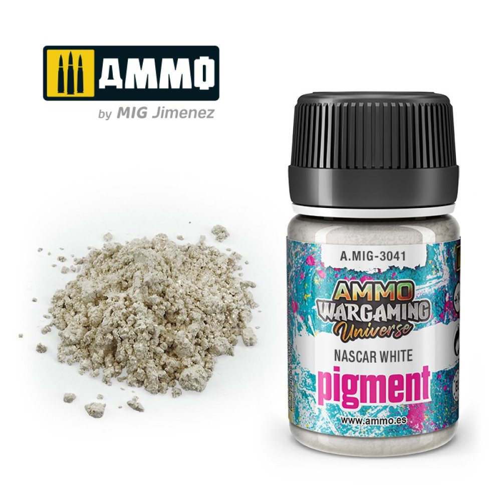 Pigment NASCAR White   Ammo Mig  3041