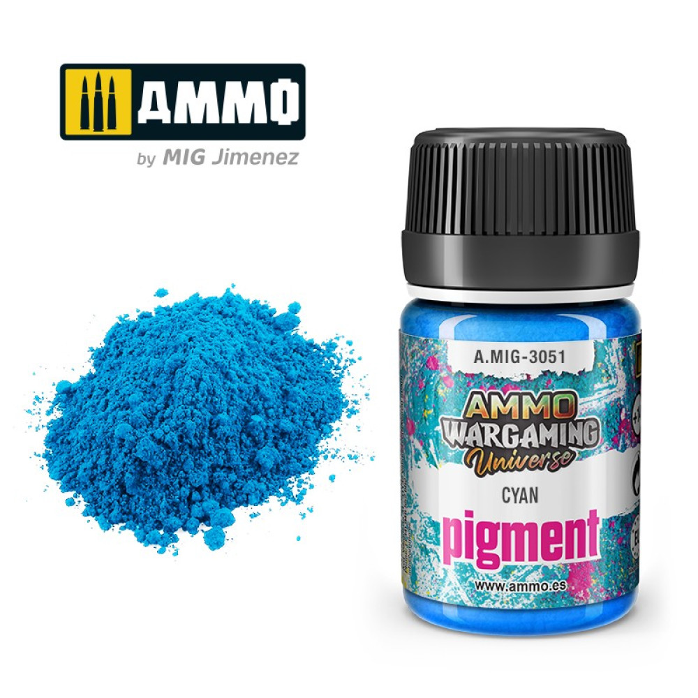 Pigment Cyan   Ammo Mig  3051
