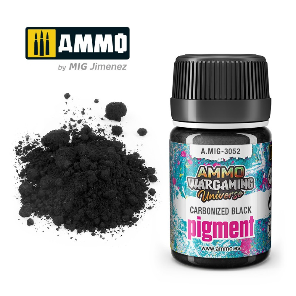 Pigment Carbonized Black   Ammo Mig  3052