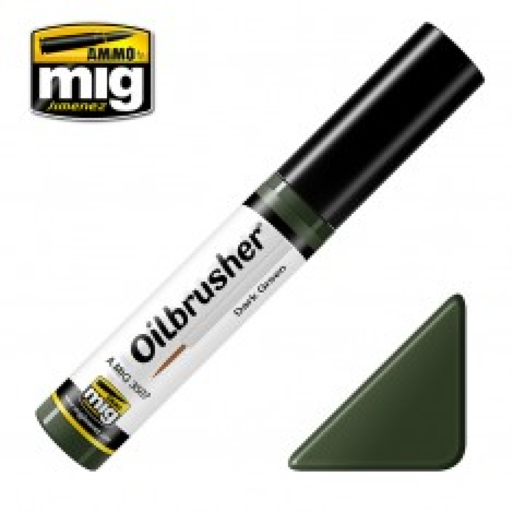 DARK GREEN - OILBRUSHER   