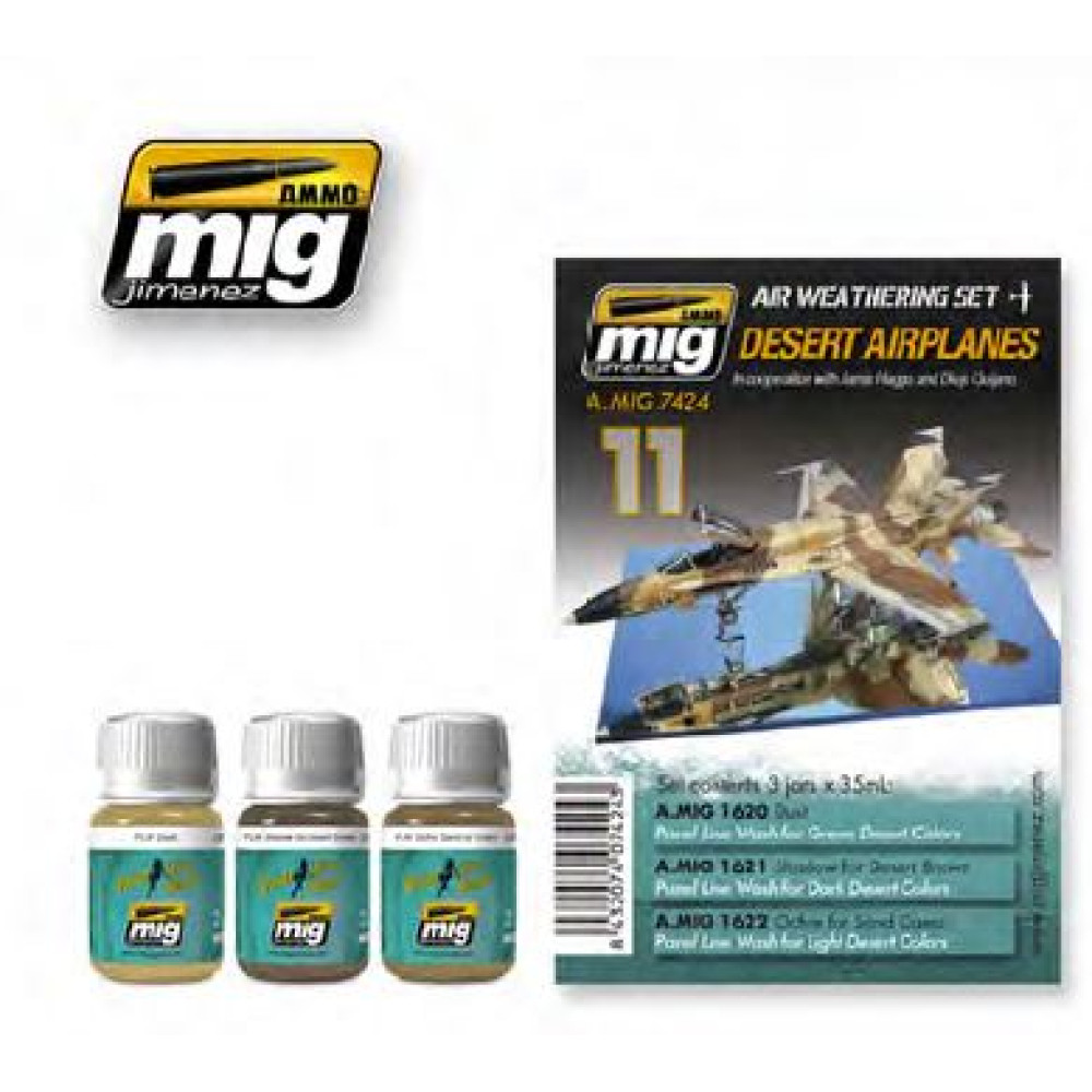 Desert Airplanes - In cooperation with Jamie Haggo and Diejo Quijano Set   Ammo Mig  7424