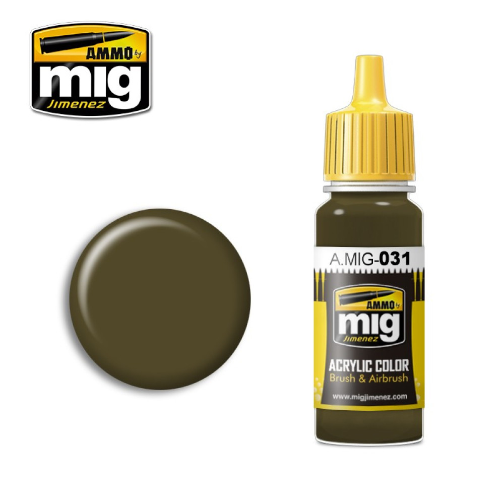 SPANISH GREEN-KHAKI AMIG0031 AmmoMig (17ml)