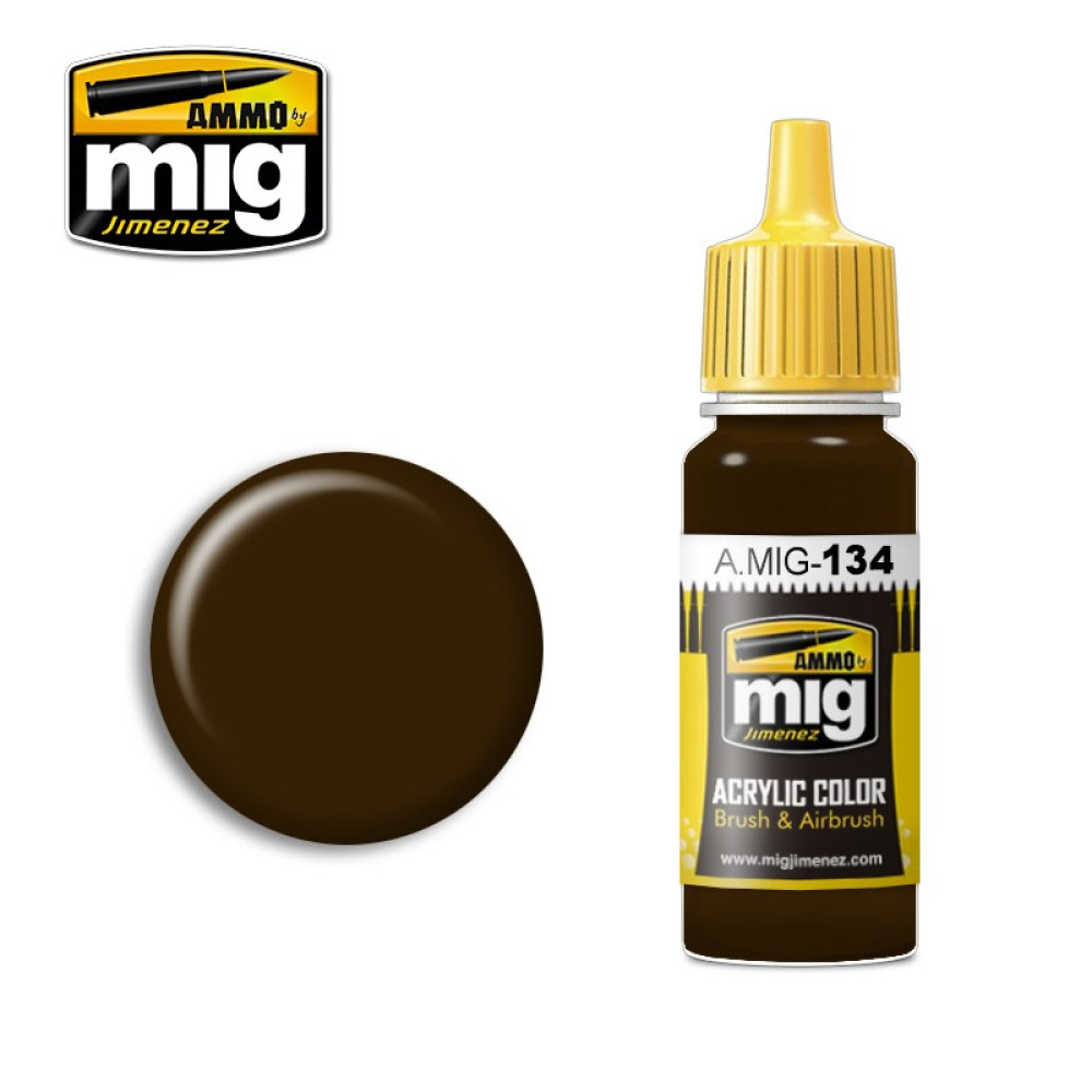 BURNT BROWN RED AMIG0134 AmmoMig (17ml)