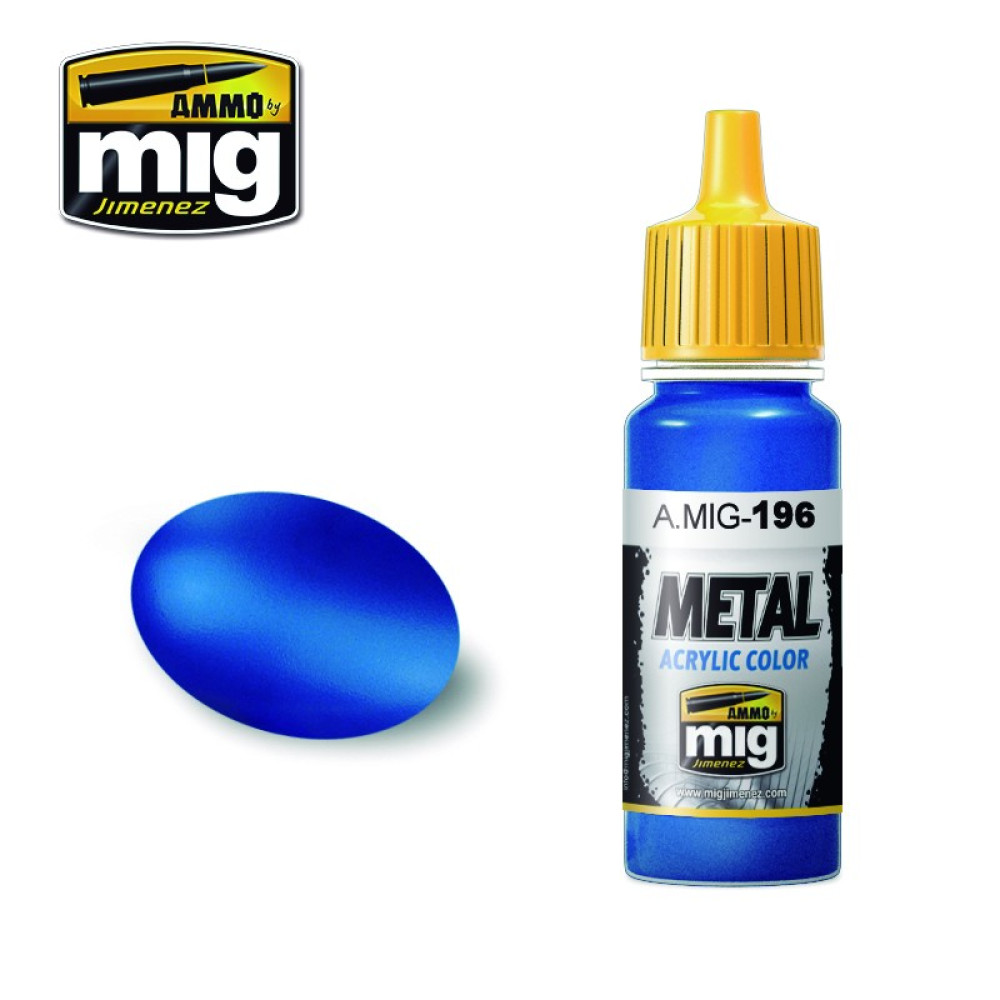 WARHEAD METALLIC BLUE AMIG0196 AmmoMig (17ml)