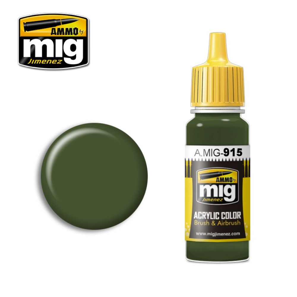 DARK GREEN AMIG0915 AmmoMig (17ml)