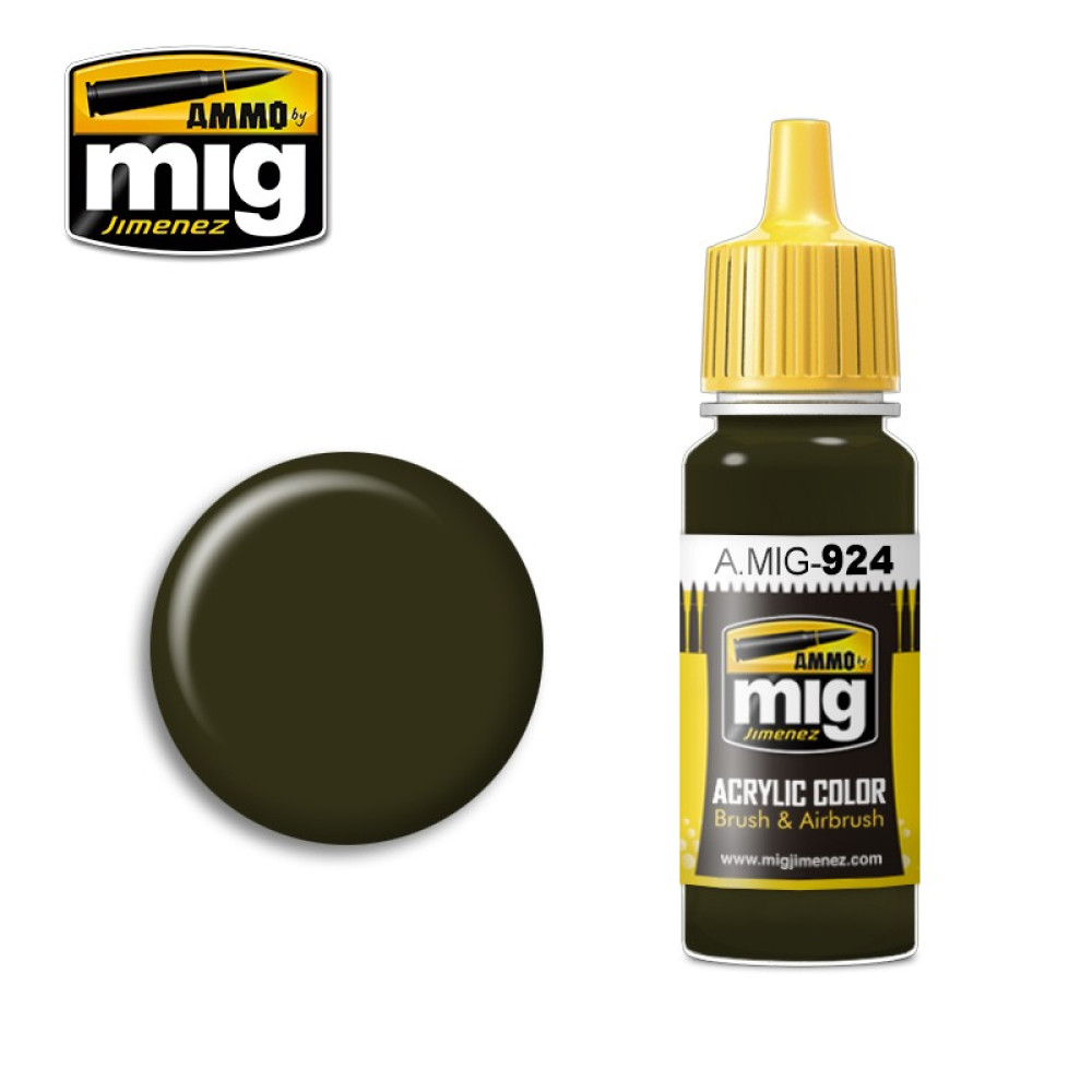 OLIVE DRAB SHADOW AMIG0924 AmmoMig (17ml)
