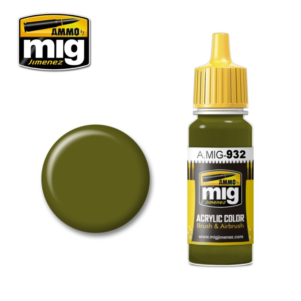 RUSSIAN GREEN BASE AMIG0932 AmmoMig (17ml)