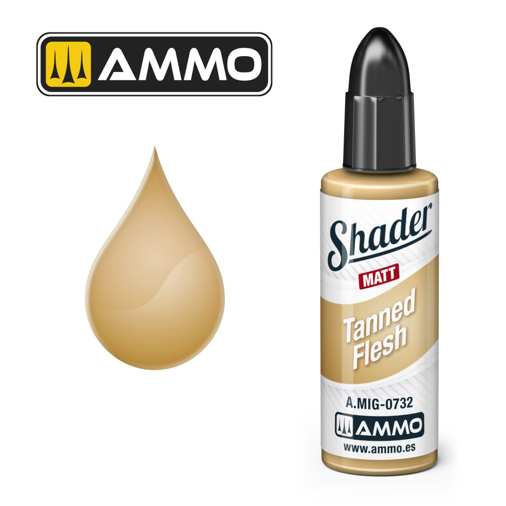 Засмагла плоть  MATT SHADER AMIG0732 AmmoMig (10мл)