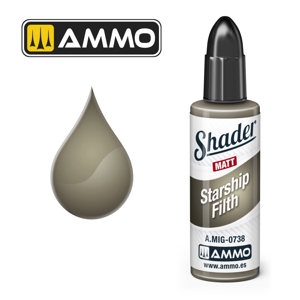 Космічний бруд  MATT SHADER AMIG0738 AmmoMig (10мл)