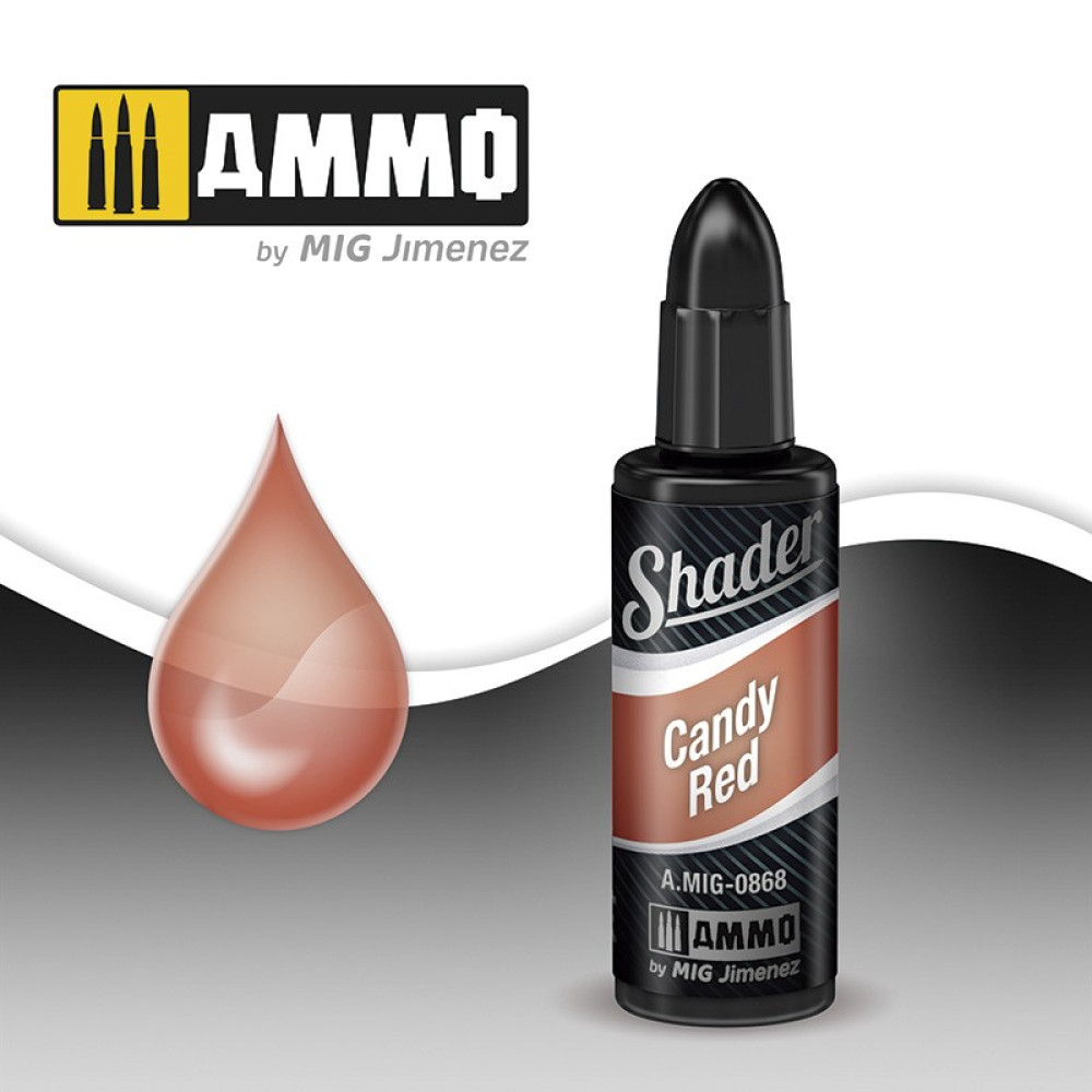 CANDY RED SHADER AMIG0868 AmmoMig (10ml)