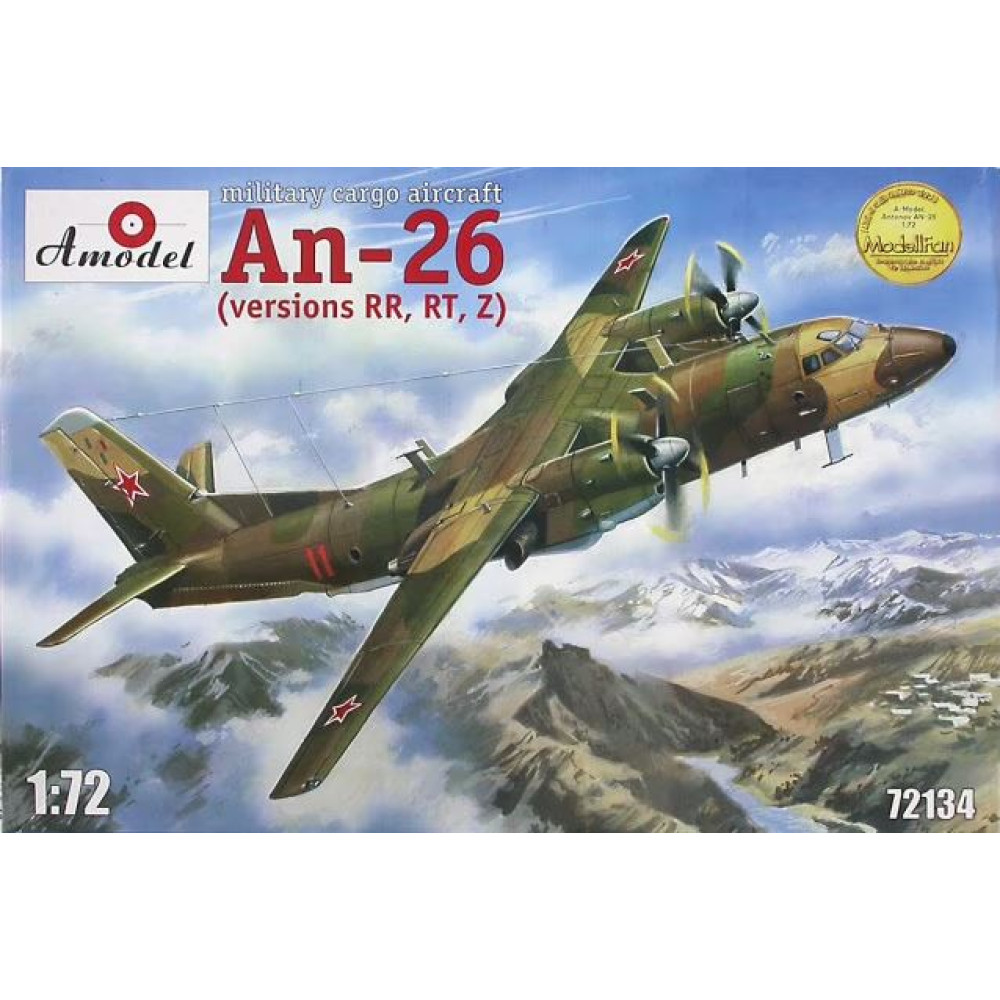 Antonov An-26 - Multi-purpose transport aircraft 1/72 Amodel 72134