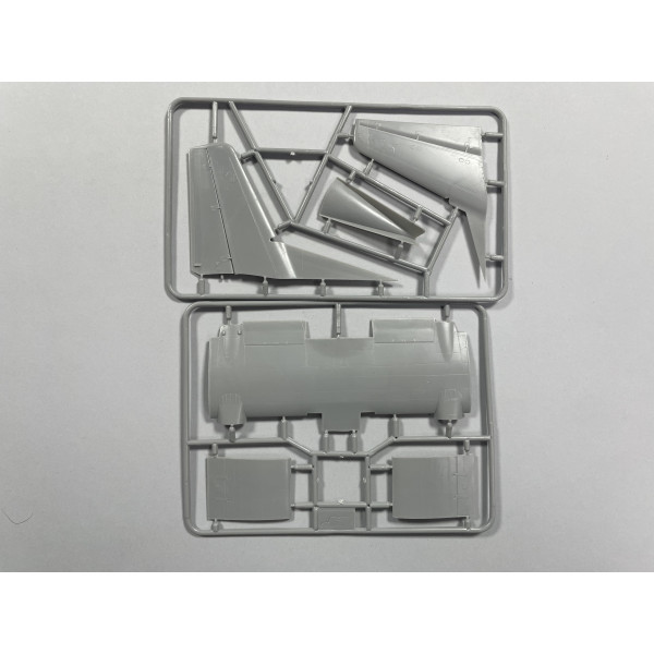 Antonov An-24T Military Transport Aircraft (Plastic model kit) 1/72 Amodel 72160