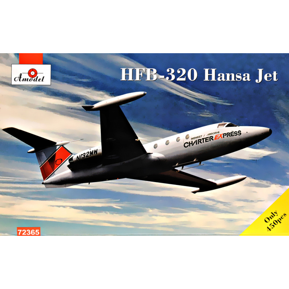 HFB-320 Hansa Jet, Charter Express  1/72 Amodel 72365