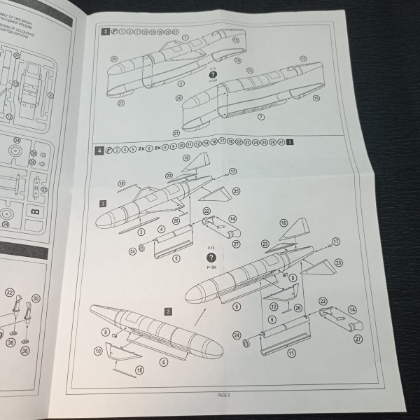 Anti-ship missile P-15/P-15M "Termit" 1/72 Amodel NA72015