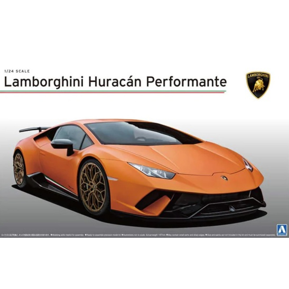 Lamborghini Huracan Performante 1/24 Aoshima 05600
