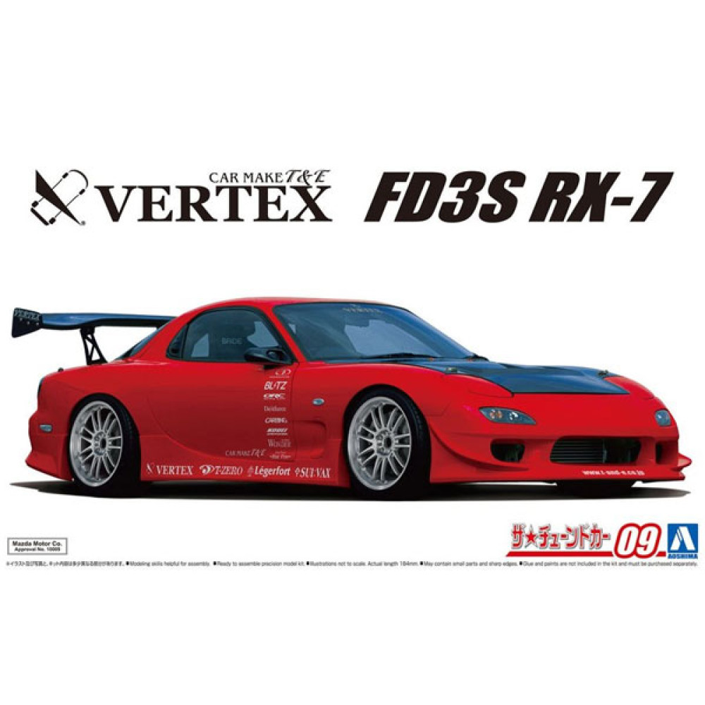 Vertex FD3S RX-7`99 1/24 Aoshima 05839