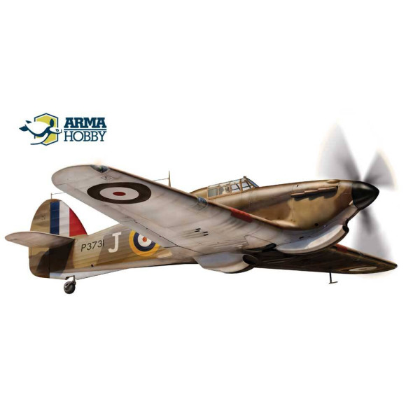 Hurricane Mk I Trop Model Kit! 1/72 Arma Hobby 70021